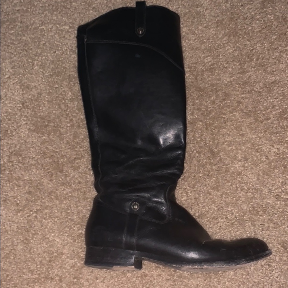 Frye tall black boots